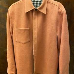 Custom made wool casual shirt